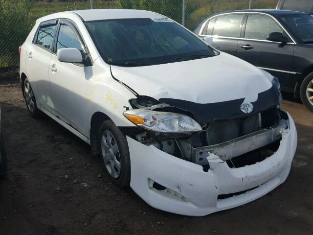 2T1KE40E99C011269 - 2009 TOYOTA COROLLA MA WHITE photo 1