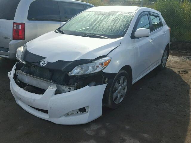 2T1KE40E99C011269 - 2009 TOYOTA COROLLA MA WHITE photo 2