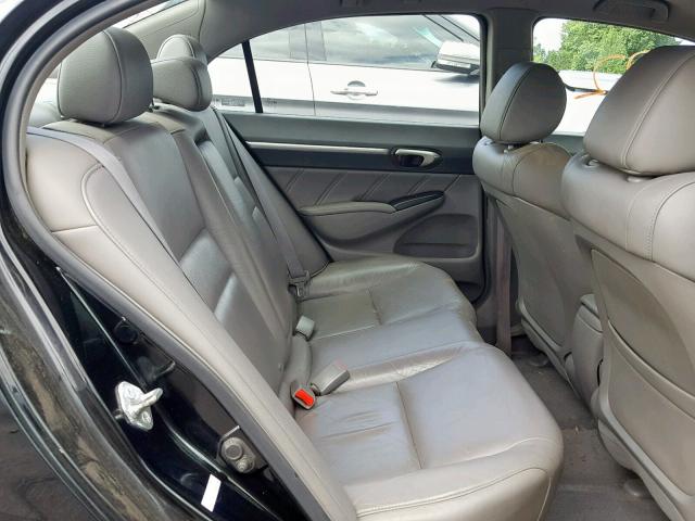 19XFA16969E025878 - 2009 HONDA CIVIC EXL 黑色 照片 6