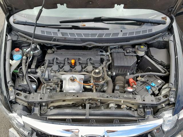 19XFA16969E025878 - 2009 HONDA CIVIC EXL 黑色 照片 7
