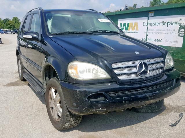 4JGAB57E05A526882 - 2005 MERCEDES-BENZ ML 350 BLACK photo 1