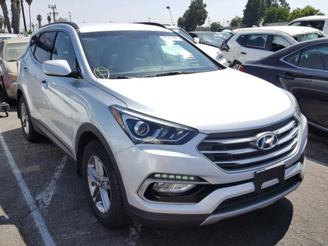 5XYZU3LBXHG497719 - 2017 HYUNDAI SANTA FE S SILVER photo 1