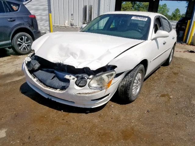 2G4WC582081158564 - 2008 BUICK LACROSSE C WHITE photo 2