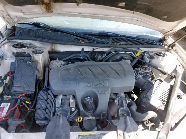 2G4WC582081158564 - 2008 BUICK LACROSSE C WHITE photo 7