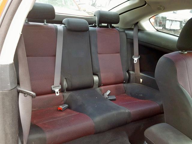 JTKDE177950060600 - 2005 TOYOTA SCION TC წითელი ფოტო 6