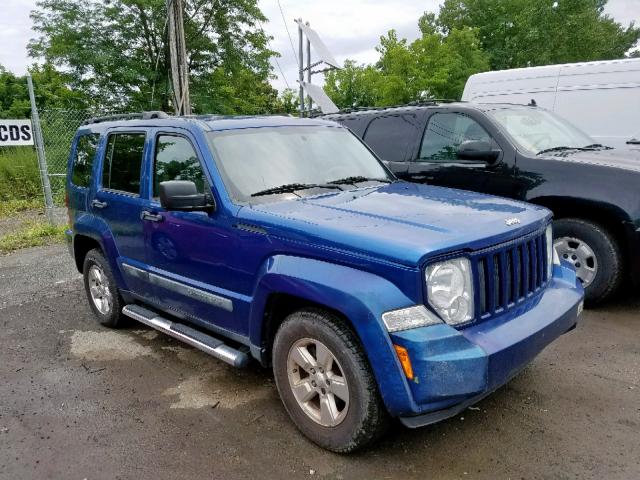 1J4PN2GK8AW172630 - 2010 JEEP LIBERTY SP BLUE photo 1