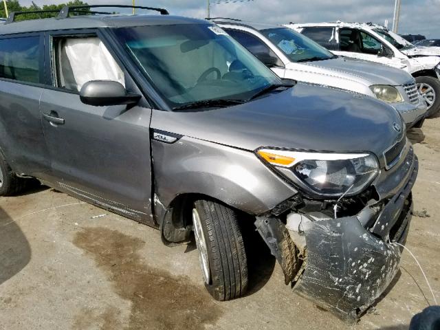 KNDJN2A28G7277577 - 2016 KIA SOUL GRAY photo 9