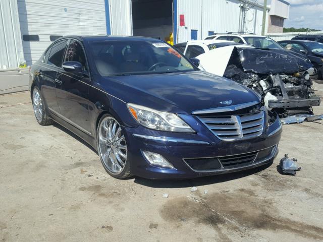 KMHGC4DF0CU176227 - 2012 HYUNDAI GENESIS 4. BLUE photo 1