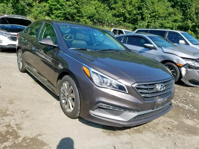 5NPE34AF7HH550981 - 2017 HYUNDAI SONATA SPO CHARCOAL photo 1