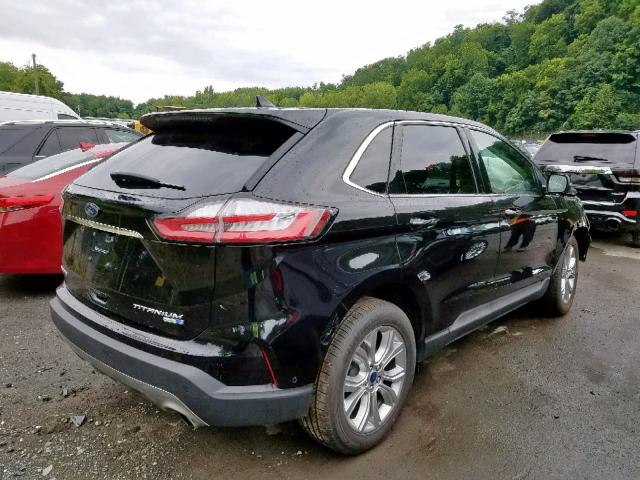 2FMPK4K95KBB48573 - 2019 FORD EDGE TITAN BLACK photo 4