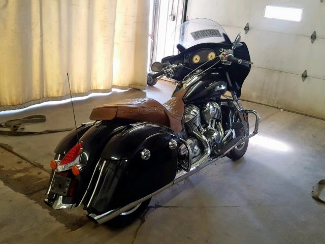 56KTRAAA1F3324575 - 2015 INDIAN MOTORCYCLE CO. ROADMASTER BLACK photo 4