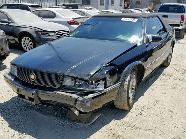 1G6EL12Y9XU607736 - 1999 CADILLAC ELDORADO BLACK photo 2