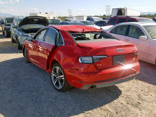 WAULMAF49HN072134 - 2017 AUDI A4 ULTRA P RED photo 3