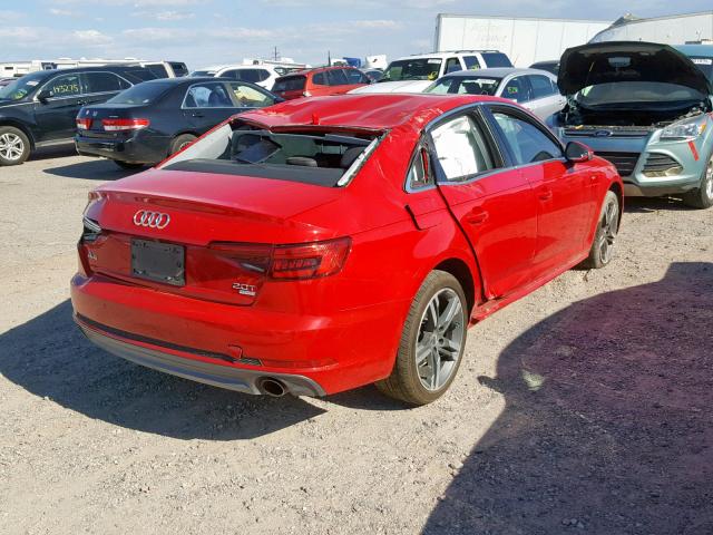 WAULMAF49HN072134 - 2017 AUDI A4 ULTRA P RED photo 4