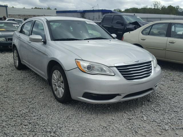 1C3CCBAB6CN130361 - 2012 CHRYSLER 200 LX SILVER photo 1