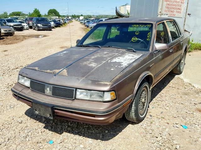 2G3AM5139J9401486 - 1988 OLDSMOBILE CUTLASS CI 棕色 照片 2