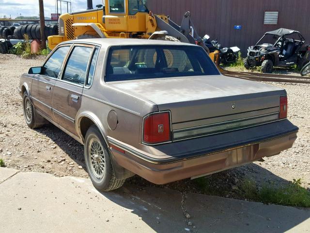 2G3AM5139J9401486 - 1988 OLDSMOBILE CUTLASS CI 棕色 照片 3