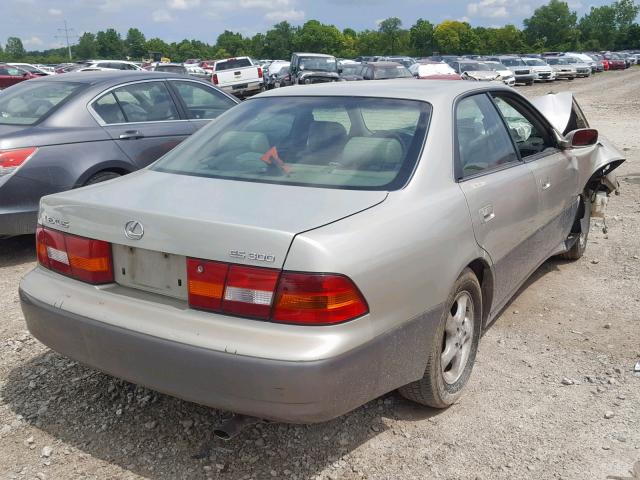 JT8BF22G6V0037444 - 1997 LEXUS ES 300 TAN photo 4