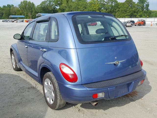 3A4FY48B76T247764 - 2006 CHRYSLER PT CRUISER BLUE photo 3