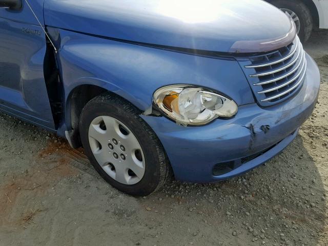 3A4FY48B76T247764 - 2006 CHRYSLER PT CRUISER BLUE photo 9