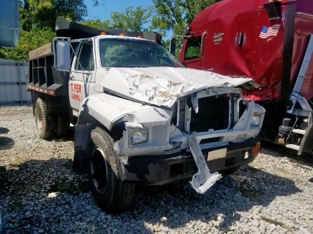 1FDNK74NXEVA37593 - 1984 FORD F7000 WHITE photo 1