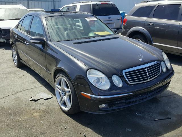 WDBUF70JX5A742990 - 2005 MERCEDES-BENZ E 500 BLACK photo 1