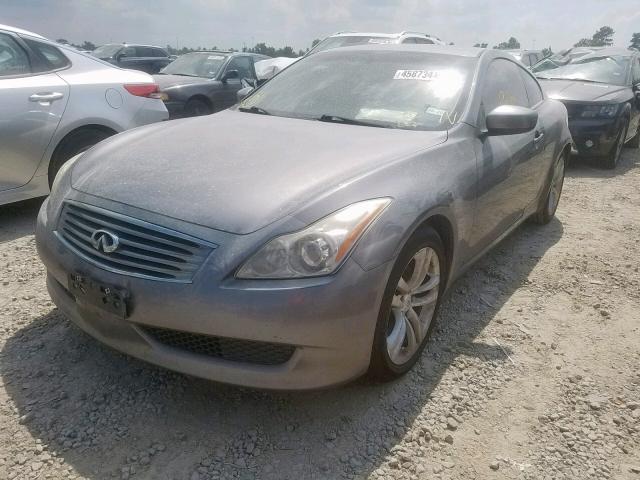 JN1CV6EK6AM105148 - 2010 INFINITI G37 BASE GRAY photo 2