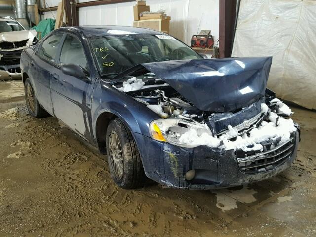 1C3EL56R16N162901 - 2006 CHRYSLER SEBRING TO BLUE photo 1