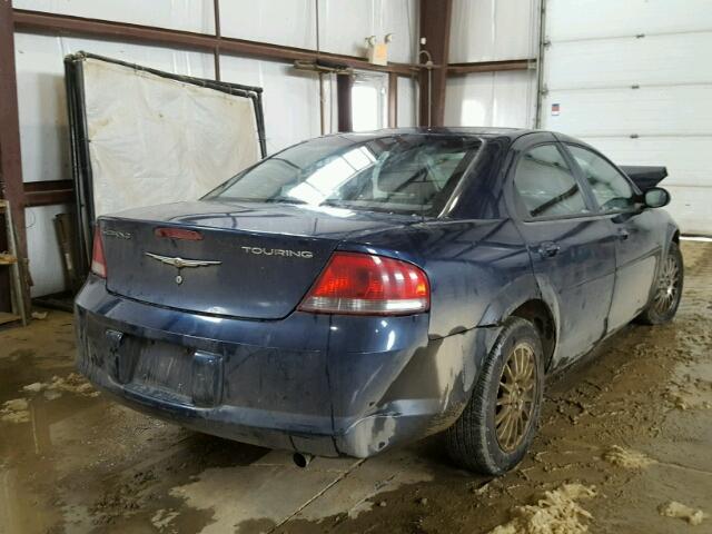 1C3EL56R16N162901 - 2006 CHRYSLER SEBRING TO BLUE photo 4