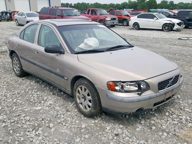 YV1RS61R112089577 - 2001 VOLVO S60 BEIGE photo 1