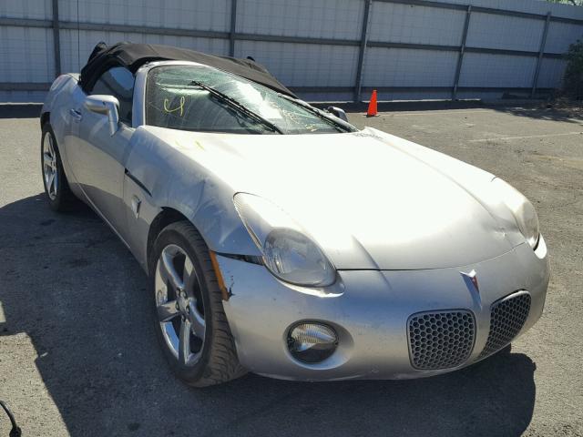 1G2MC35B78Y123669 - 2008 PONTIAC SOLSTICE SILVER photo 1