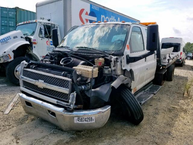 1GBJ5E1206F422881 - 2006 CHEVROLET C5500 C5E0 WHITE photo 2