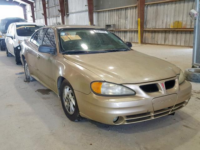 1G2NE52F94M582981 - 2004 PONTIAC GRAND AM S GOLD photo 1