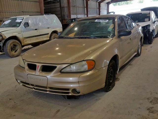 1G2NE52F94M582981 - 2004 PONTIAC GRAND AM S GOLD photo 2