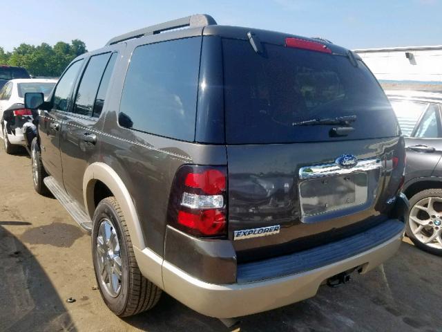 1FMEU74E18UA36580 - 2008 FORD EXPLORER E BROWN photo 3