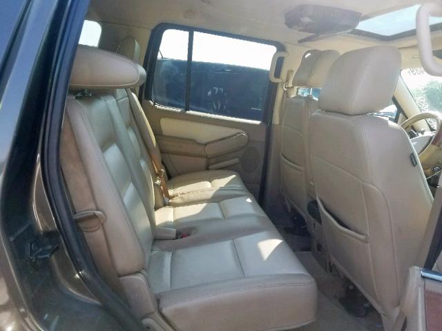 1FMEU74E18UA36580 - 2008 FORD EXPLORER E BROWN photo 6