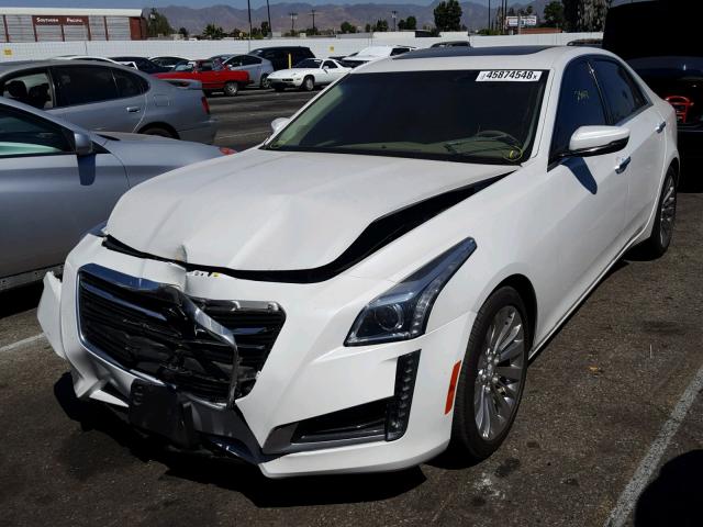 1G6AR5SX2G0101684 - 2016 CADILLAC CTS LUXURY WHITE photo 2