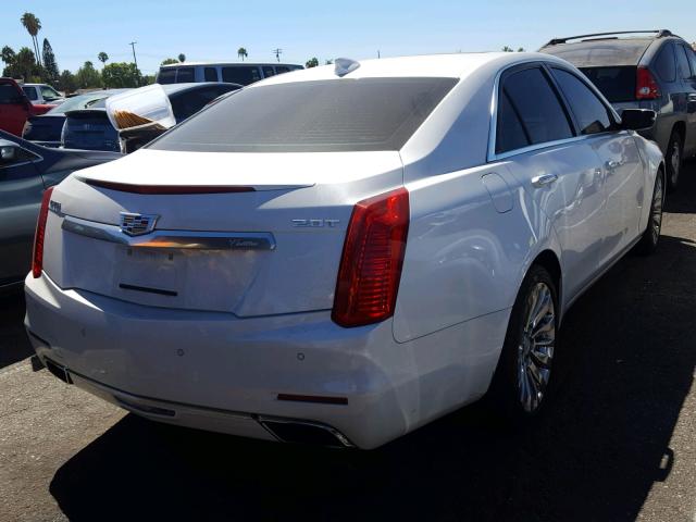 1G6AR5SX2G0101684 - 2016 CADILLAC CTS LUXURY WHITE photo 4