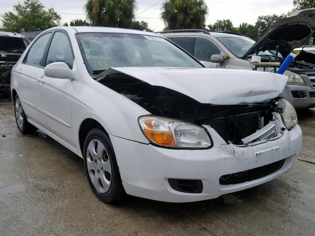 KNAFE121475426520 - 2007 KIA SPECTRA EX WHITE photo 1