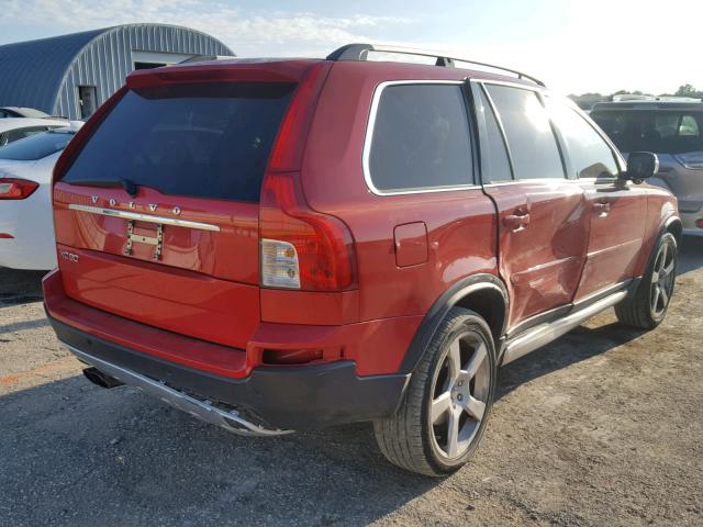 YV4952CF2B1586389 - 2011 VOLVO XC90 R DES RED photo 4