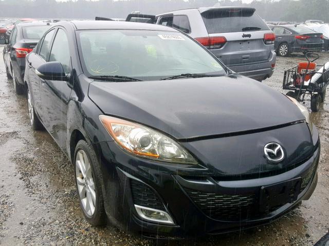 JM1BL1S69A1100195 - 2010 MAZDA 3 S BLACK photo 1