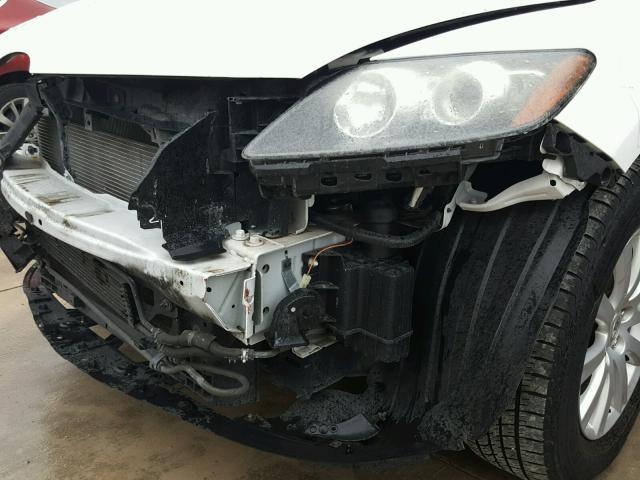 JM3ER2W51A0322729 - 2010 MAZDA CX-7 WHITE photo 10