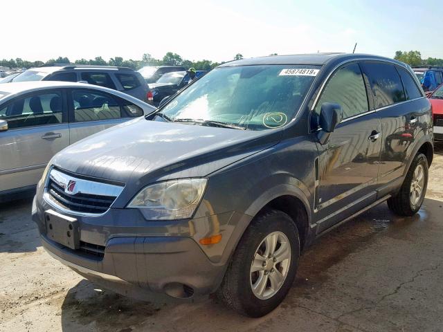 3GSCL33P18S586280 - 2008 SATURN VUE XE TURQUOISE photo 2