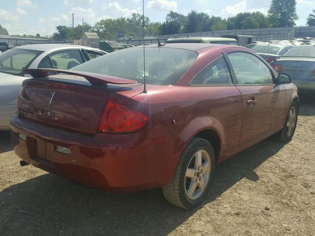 1G2AS18H397209952 - 2009 PONTIAC G5 MAROON photo 4