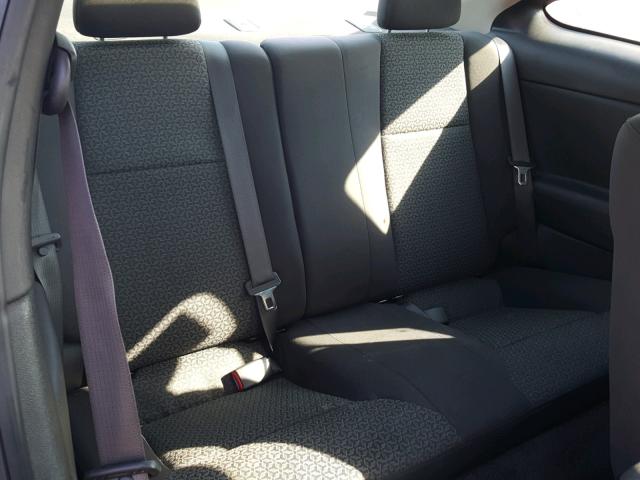 1G2AS18H397209952 - 2009 PONTIAC G5 MAROON photo 6