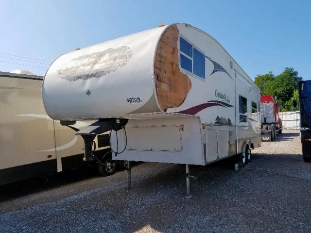 4YDF28F2S6G921655 - 2006 KEYSTONE OUTBACK WHITE photo 2