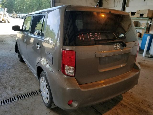 JTLZE4FE2B1140832 - 2011 TOYOTA SCION XB 金色 照片 3