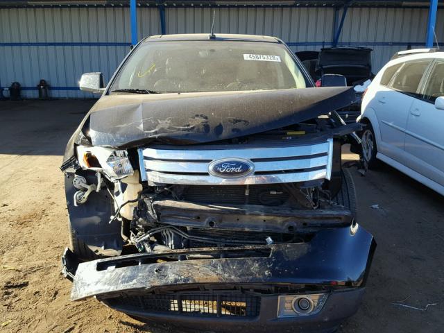 2FMDK49C88BA90522 - 2008 FORD EDGE LIMIT BLACK photo 9