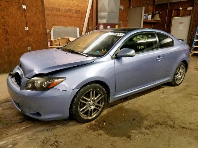JTKDE167580230909 - 2008 TOYOTA SCION TC ლურჯი ფოტო 2