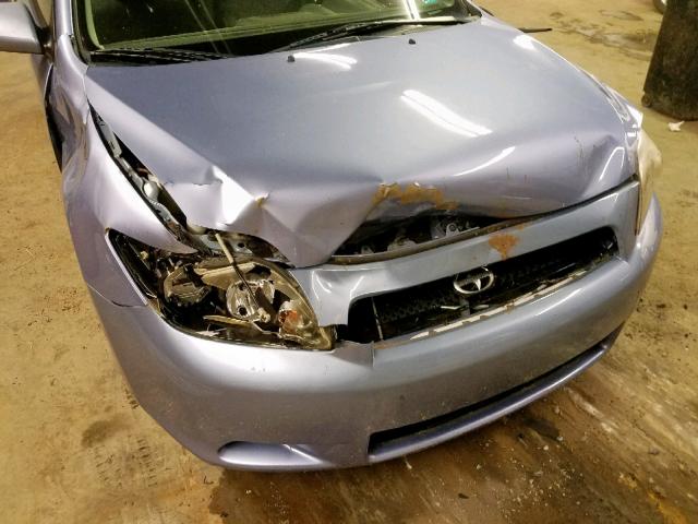 JTKDE167580230909 - 2008 TOYOTA SCION TC ლურჯი ფოტო 9